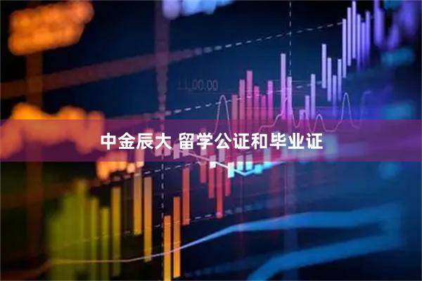 中金辰大 留学公证和毕业证