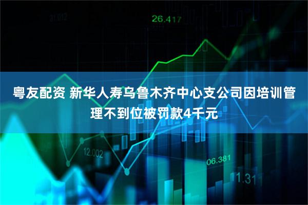 粤友配资 新华人寿乌鲁木齐中心支公司因培训管理不到位被罚款4千元